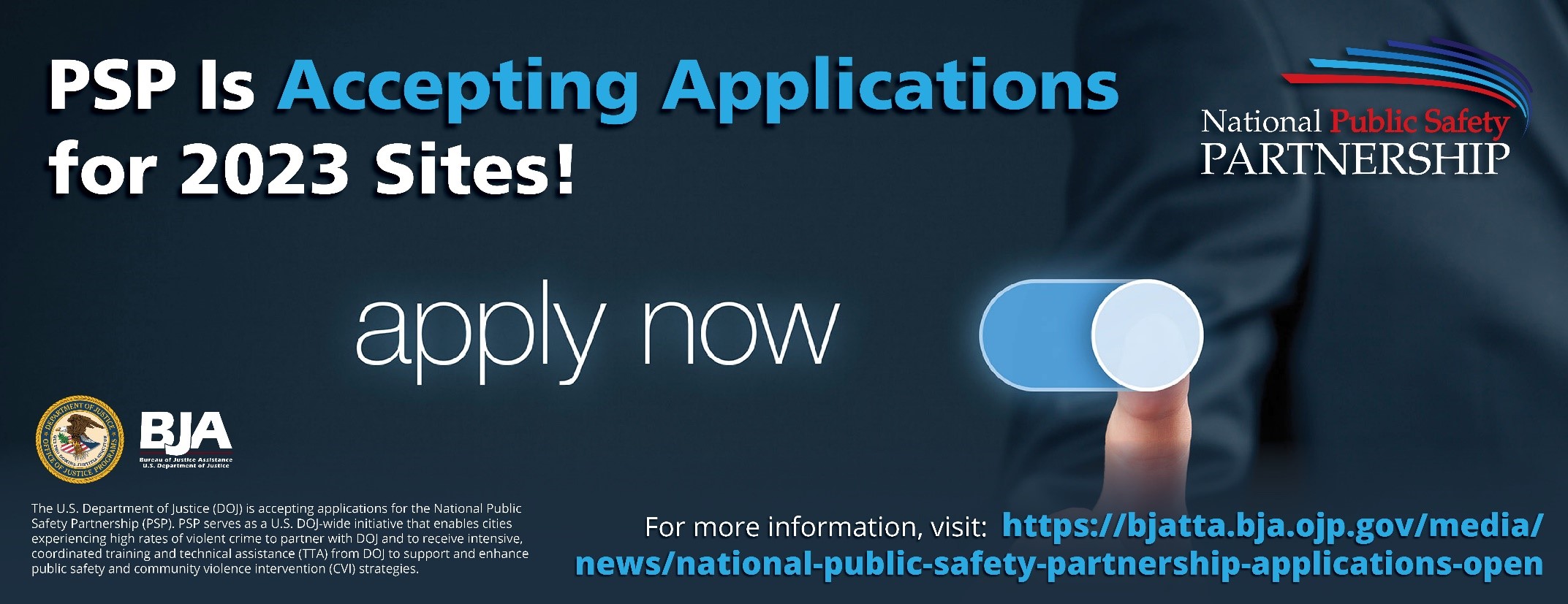 PSP is accepting applications for 2023 Sites. Apply Now.