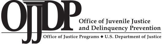 Office of Juvenile Justice and Delinquency Prevention, Office of Justice Programs, U.S. Department of Justice logo